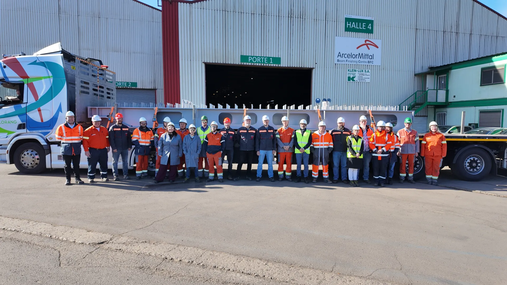 fabrication center last beam